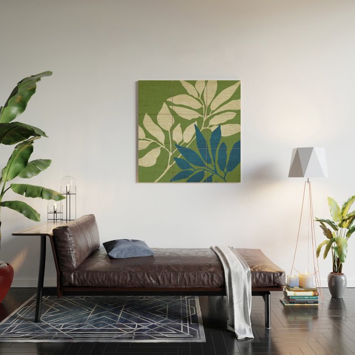 Spring Trees No2 Wood Wall Art Gallery Image 2