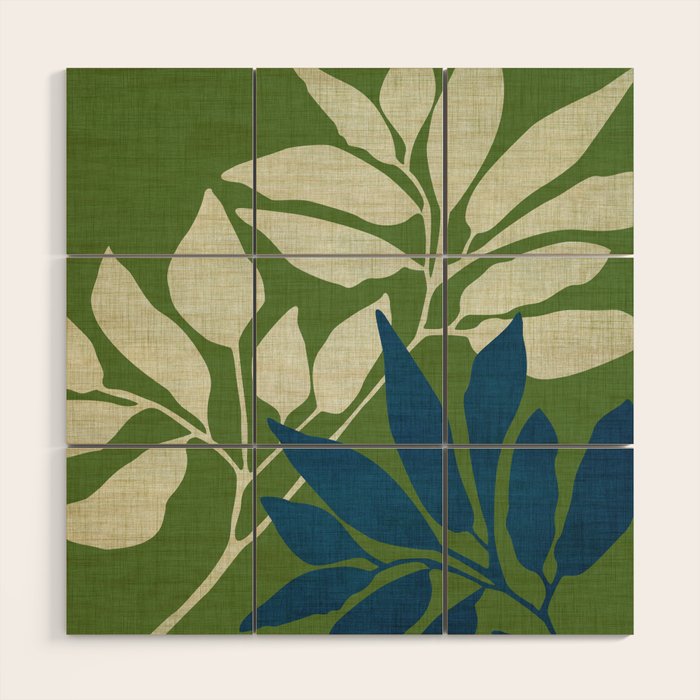 Spring Trees No2 Wood Wall Art Gallery Image 1
