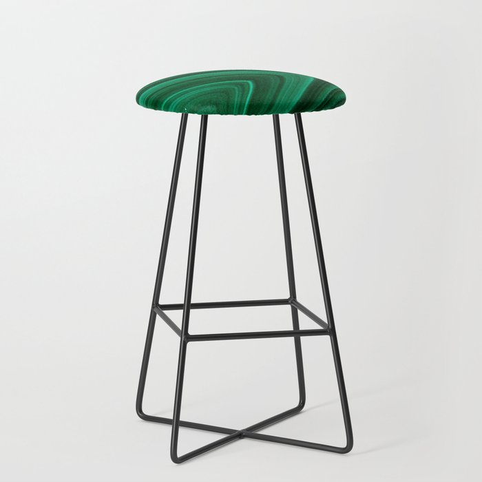 Malachite Green Marble Texture Stool Gallery Image 1
