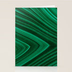 Malachite Green Marble Texture Stationery Card Gallery Image 2