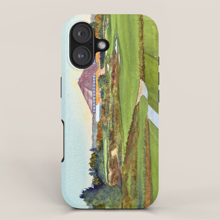 Montauk Downs State Park Golf Course New York iPhone Case Gallery Image 1