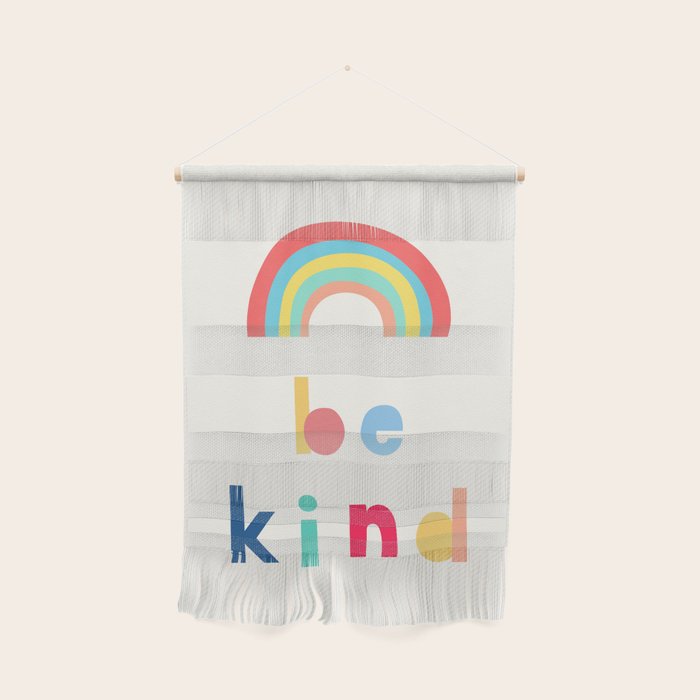 Be Kind Rainbow Wall Hanging Gallery Image 1