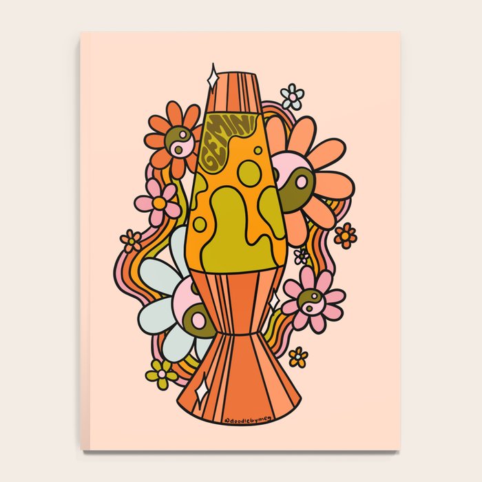 Gemini Lava Lamp Notebook Gallery Image 4