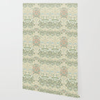 William Morris Blackthorn Cream Pastel Floral Wallpaper Gallery Image 2
