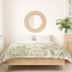 William Morris Blackthorn Cream Pastel Floral Duvet Cover Gallery Image 3