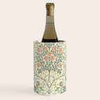 William Morris Blackthorn Cream Pastel Floral Wine Chiller Gallery Image 1