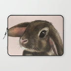 baby bunny Laptop Sleeve Gallery Image 1