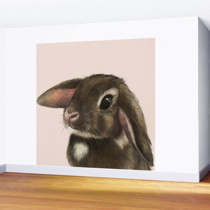 baby bunny Wall Mural Gallery Image 2