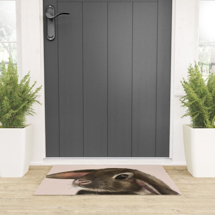 baby bunny Welcome Mat Gallery Image 3