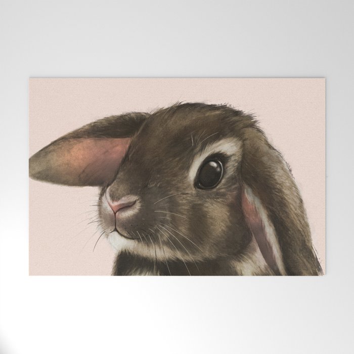 baby bunny Welcome Mat Gallery Image 1
