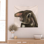 baby bunny Wall Tapestry Gallery Image 2