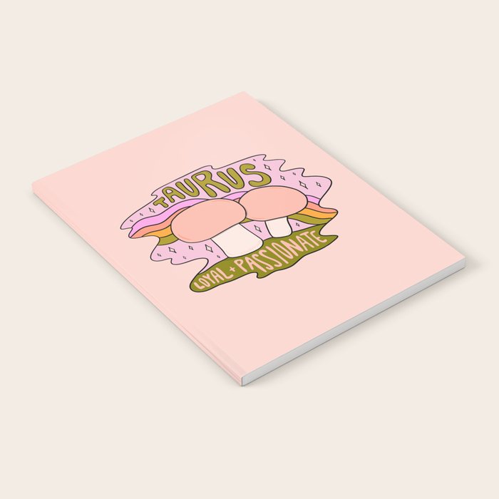 Taurus Mushroom Notebook Gallery Image 2
