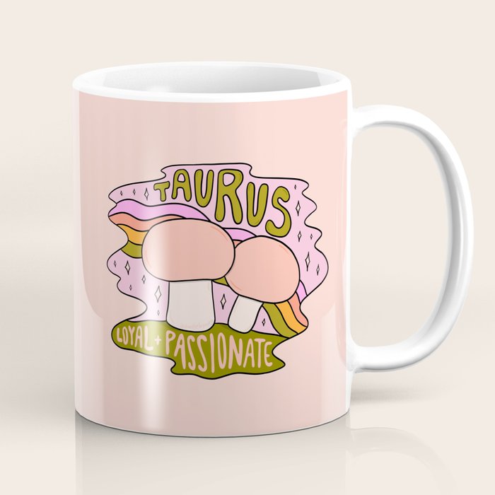 Taurus Mushroom Coffee Mug Gallery Image 1