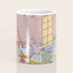 Siege of Baghdad Antique Indian Miniature Painted Illustration Coffee Mug Gallery Image 4