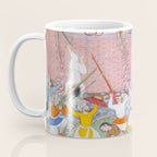 Siege of Baghdad Antique Indian Miniature Painted Illustration Coffee Mug Gallery Image 3