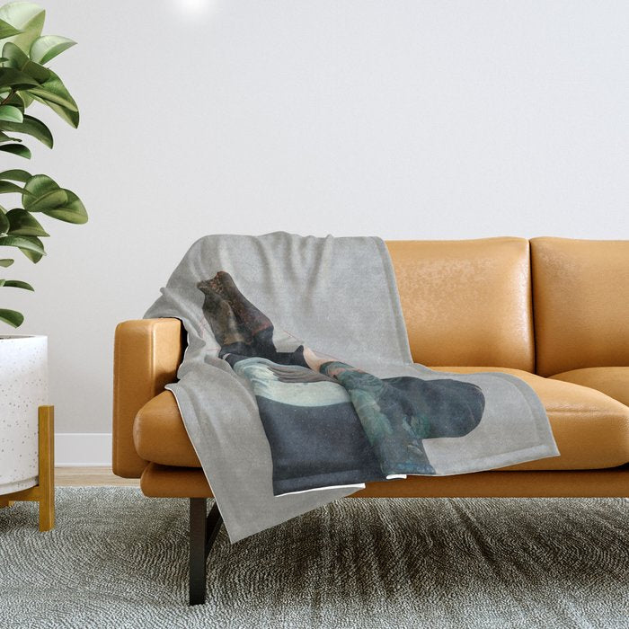 Loner Throw Blanket Gallery Image 1