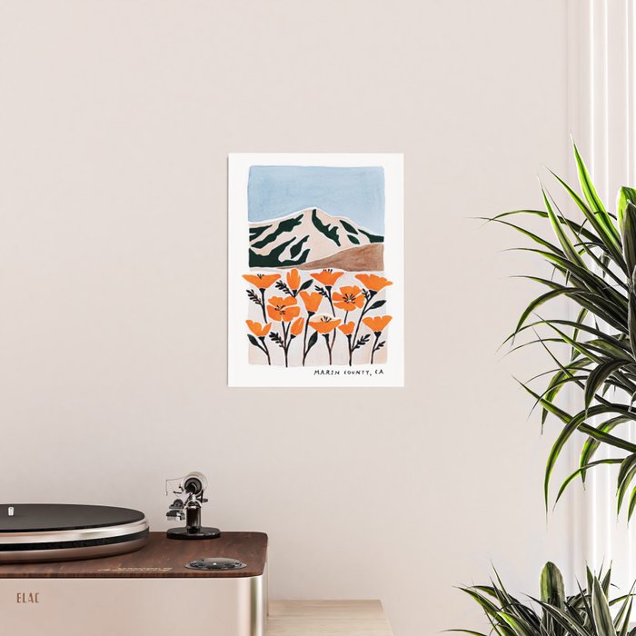 Marin County Print Poster Gallery Image 2
