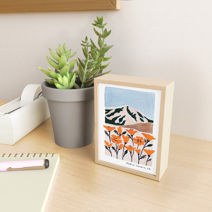 Marin County Print Mini Art Print Gallery Image 2