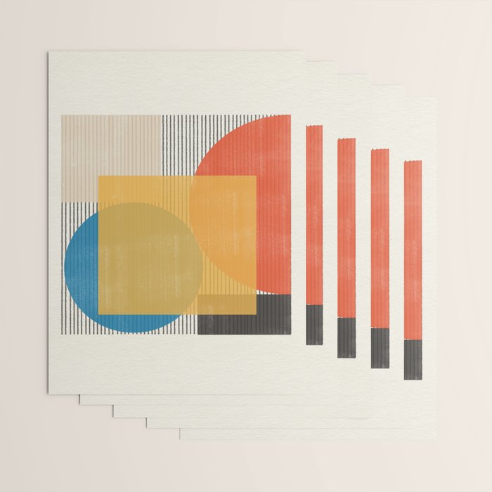 Midcentury Modern Object 02 Wrapping Paper Gallery Image 3