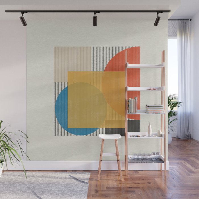 Midcentury Modern Object 02 Wall Mural Gallery Image 1