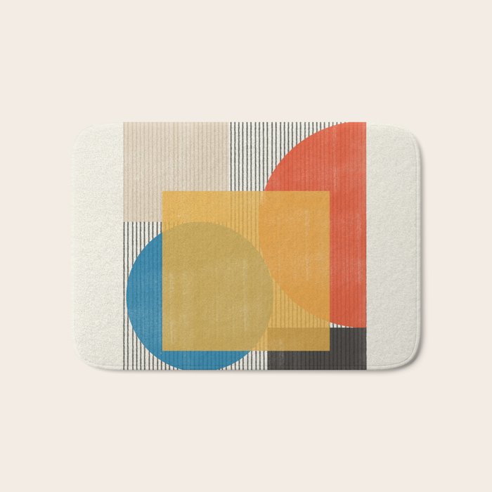 Midcentury Modern Object 02 Bath Mat Gallery Image 1