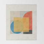 Midcentury Modern Object 02 Throw Blanket Gallery Image 2