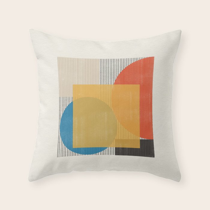 Midcentury Modern Object 02 Throw Pillow Gallery Image 6