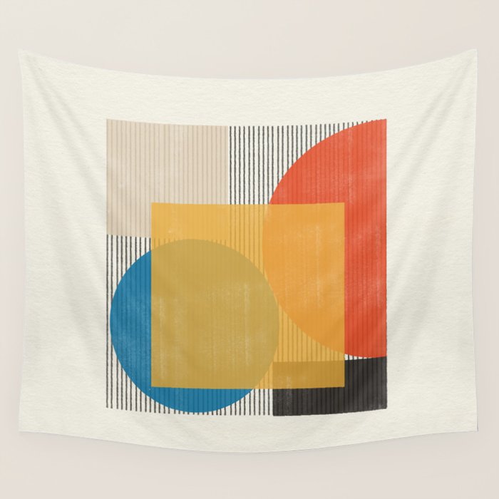 Midcentury Modern Object 02 Wall Tapestry Gallery Image 4