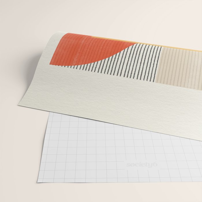 Midcentury Modern Object 02 Wrapping Paper Gallery Image 2