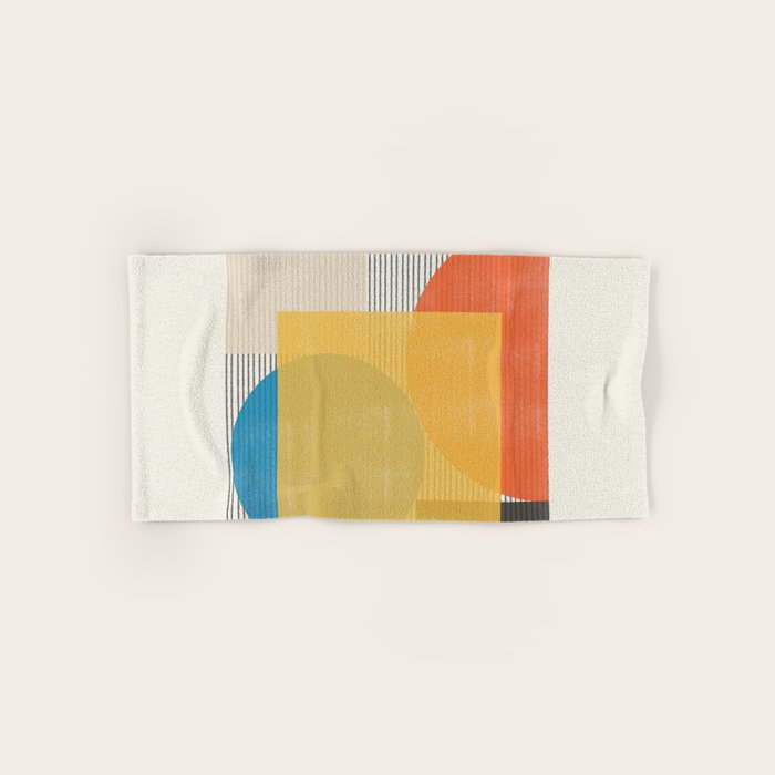 Midcentury Modern Object 02 Bath Towel Gallery Image 1