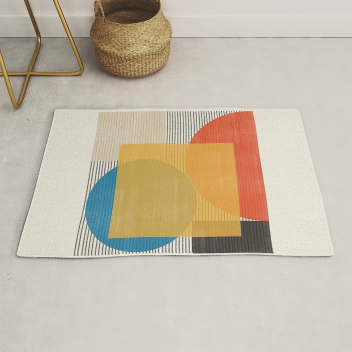Midcentury Modern Object 02 Rug Gallery Image 1