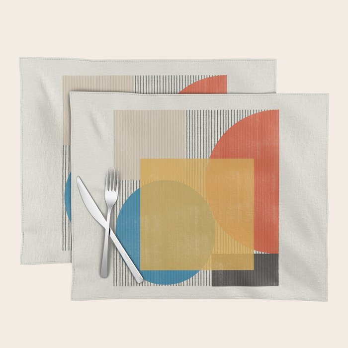 Midcentury Modern Object 02 Placemat Gallery Image 1