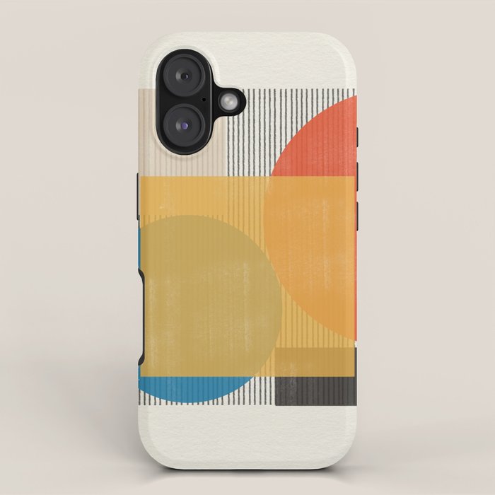 Midcentury Modern Object 02 iPhone Case Gallery Image 1