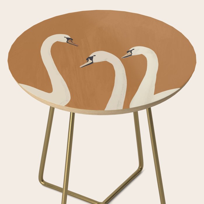 White Swans 2 Side Table Gallery Image 2
