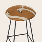 White Swans 2 Stool Gallery Image 2