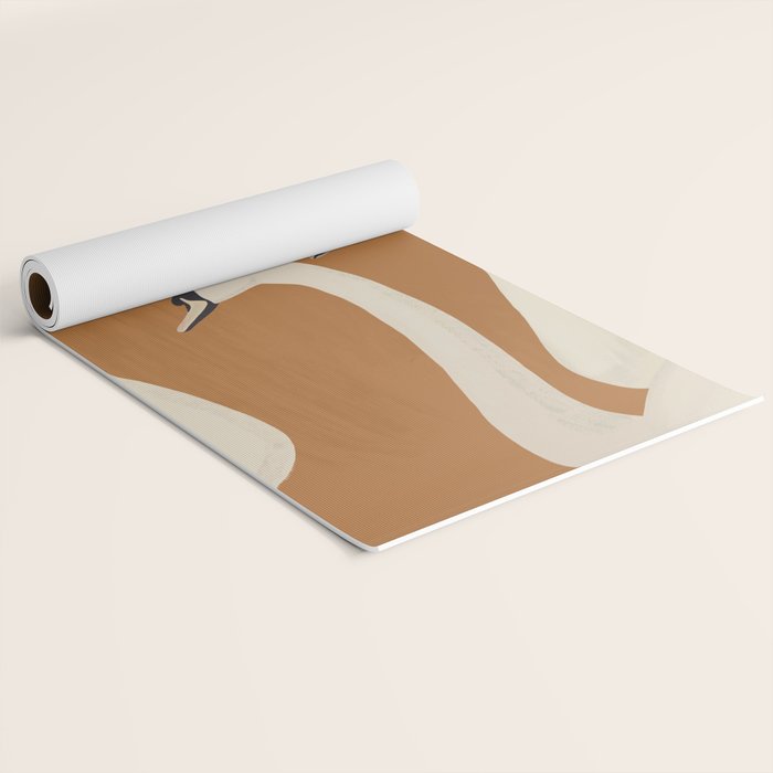 White Swans 2 Yoga Mat Gallery Image 2