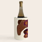Cowgirl Boots - Fuchsia & Orange Wine Chiller Gallery Image 2