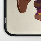 Cowgirl Boots - Fuchsia & Orange Laptop Sleeve Gallery Image 3