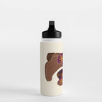 Cowgirl Boots - Fuchsia & Orange Water Bottle Gallery Image 3