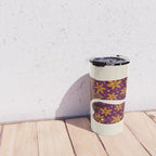Cowgirl Boots - Fuchsia & Orange Travel Mug Gallery Image 4