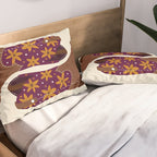 Cowgirl Boots - Fuchsia & Orange Pillow Sham Gallery Image 2
