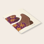 Cowgirl Boots - Fuchsia & Orange Notebook Gallery Image 2