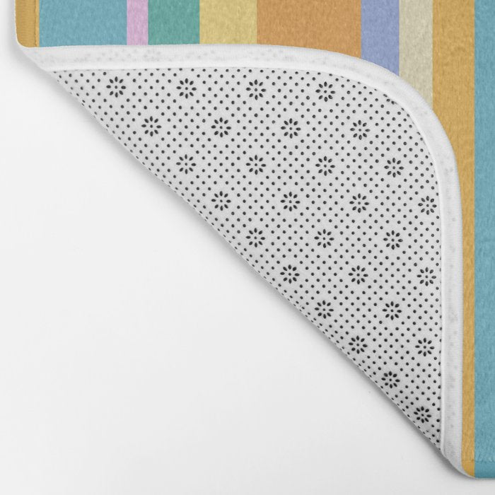 Classic Stripes XXIV - 90s Summer Bath Mat Gallery Image 2