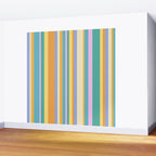 Classic Stripes XXIV - 90s Summer Wall Mural Gallery Image 2
