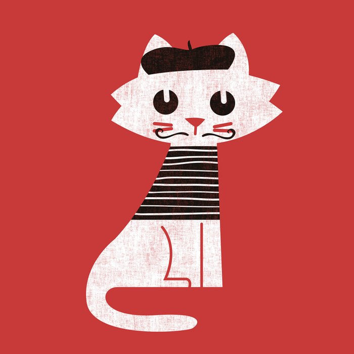Mark the cat goes to Paris Coffee Mug Gallery Image 2