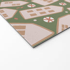 Modern Gingerbread Houses . Evergreen Welcome Mat Gallery Image 2