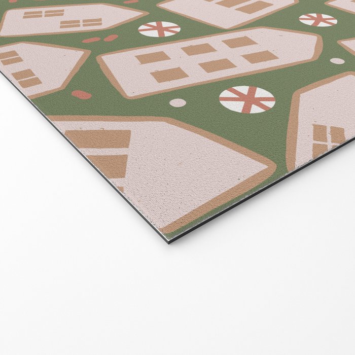 Modern Gingerbread Houses . Evergreen Welcome Mat Gallery Image 2