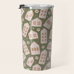 Modern Gingerbread Houses . Evergreen Travel Mug Gallery Image 3