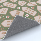 Modern Gingerbread Houses . Evergreen Rug Gallery Image 4
