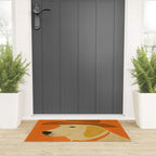 Dog With Hat  Welcome Mat Gallery Image 3
